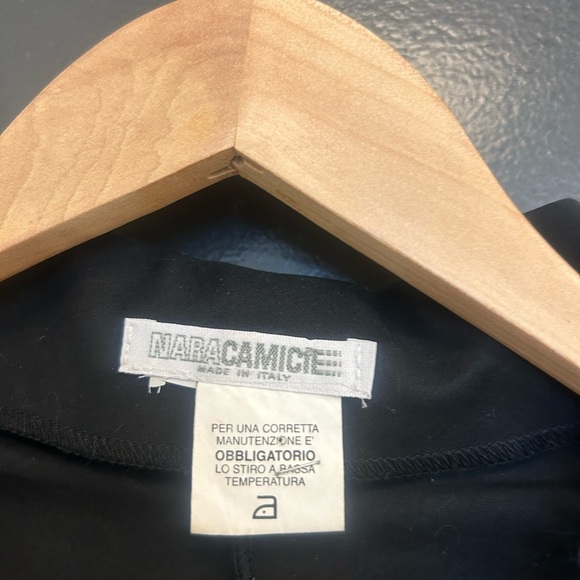 Naracamicie M NWOT Elegant Black Lace Women's blouse - Picture 7 of 15